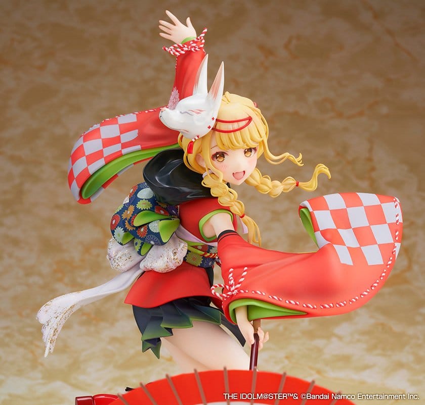 Gakuen The Idolmaster PVC Figure 1/7 Kotone Fujita Kamurogiku Ver. 27 cm