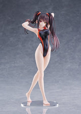 Date A Live Swimsuit Silhouette PVC Figure 1/7 Kurumi Tokisaki Swimwear Ver. 24 cm