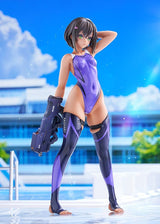 Arms Note PVC Figure 1/7 Buchou-chan of the Swimming Club Purple Swimsuit Ver. 22 cm
