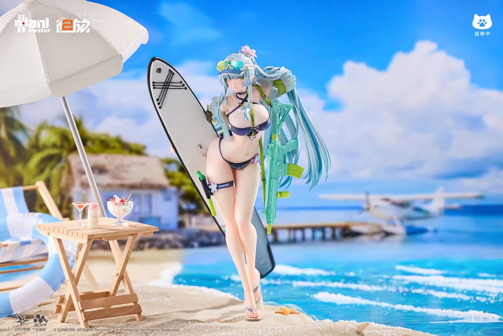 Girls' Frontline 2: Exilium Statue 1/7 HK416 Cerulean Breaker 24 cm
