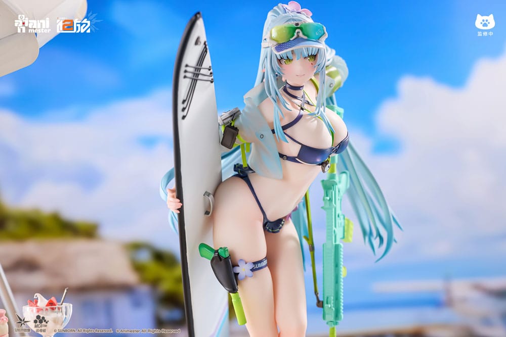 Girls' Frontline 2: Exilium Statue 1/7 HK416 Cerulean Breaker 24 cm