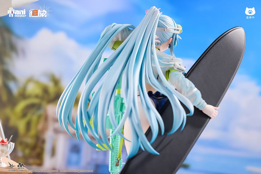 Girls' Frontline 2: Exilium Statue 1/7 HK416 Cerulean Breaker 24 cm