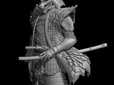 Warriors of the Zodiac: Zodiac Warrior: Dragon (re-run) 15 cm  Plastic Model Kit