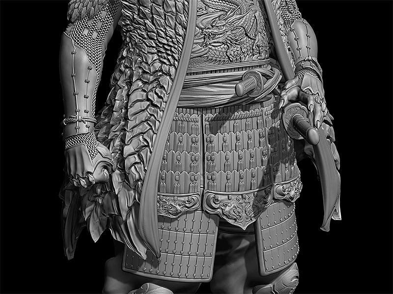 Warriors of the Zodiac: Zodiac Warrior: Dragon (re-run) 15 cm  Plastic Model Kit