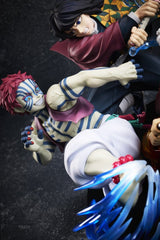 Demon Slayer: Kimetsu no Yaiba PVC Figure Tanjiro Kamado & Giyu Tomioka & Akaza 13 cm