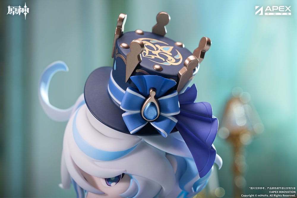 Genshin Impact PVC Statue Furina Amai Gogo no Sanbika Chibi Chara Ver. 13 cm