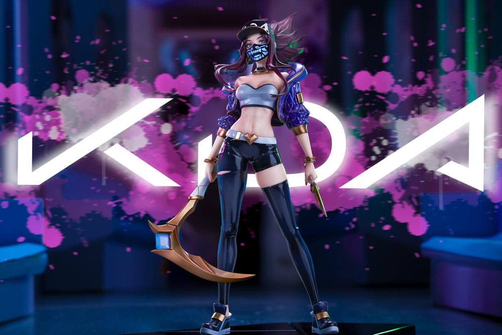 League of Legends K/DA Akali 25cm 1/7 Scale PVC Statue