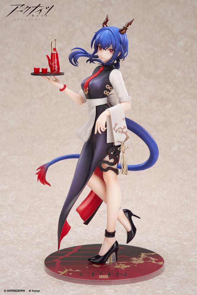 Arknights Limepie Series Ch´en Tea Time Ver. 24 cm 1/8 PVC Statue