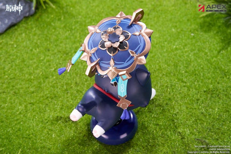 Genshin Impact Chibi Chara Yurayura Stand PVC Figure Wanderer 11 cm
