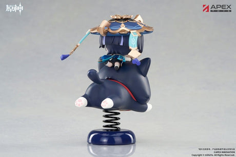Genshin Impact Chibi Chara Yurayura Stand PVC Figure Wanderer 11 cm