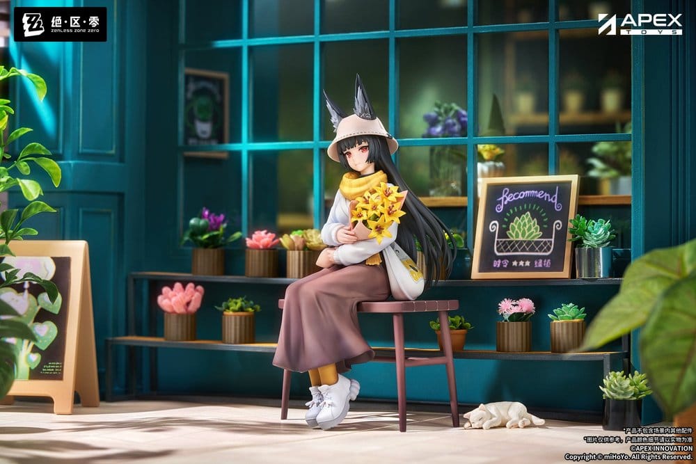 Zenless Zone Zero Limpie Series PVC Figure 1/8 Hoshimi Miyabi Akatsuki Ver. 19 cm