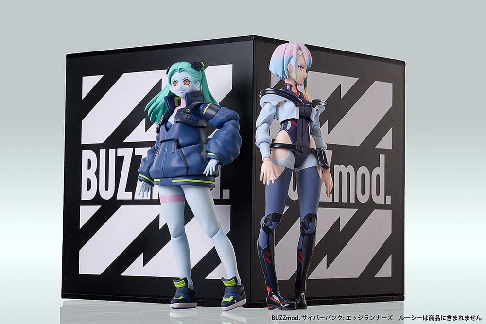 Cyberpunk: Edgerunners BUZZmod Action Figure 1/12 Rebecca 14 cm