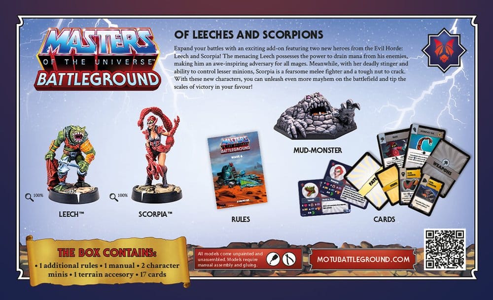 Masters of the Universe: Battleground Miniatures Game Wave 6: Evil Horde Faction *French Version*