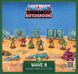 Masters of the Universe: Battleground Miniatures Game Wave 8: Snake Men Faction *Spanish Version*