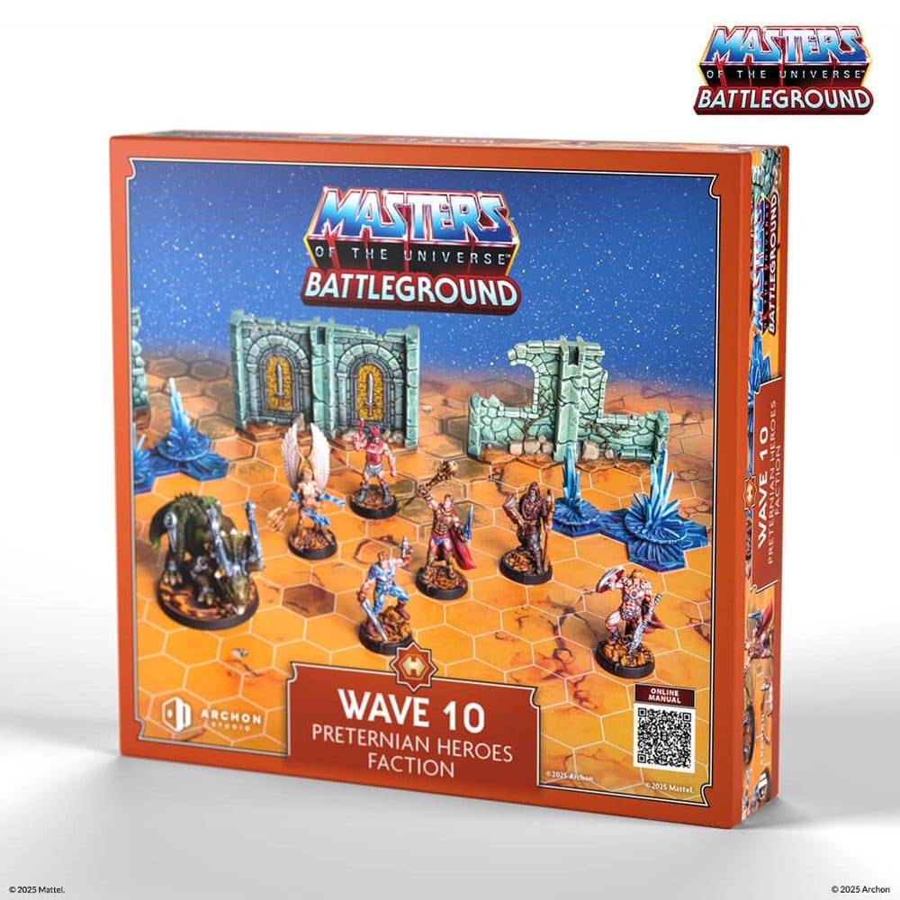 Masters of the Universe: Battleground Miniatures Game Wave 10: Preternian Heroes Faction *Italian Version*