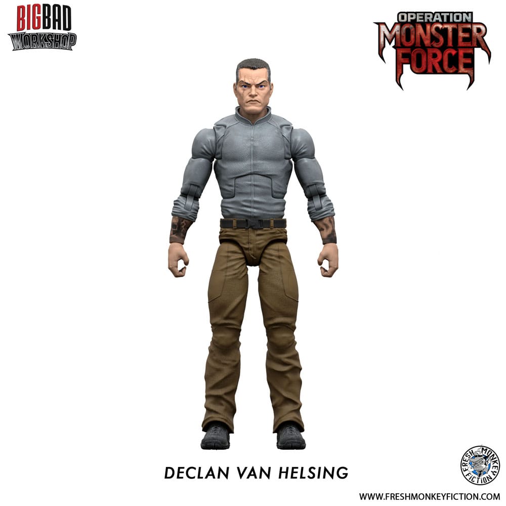 Operation: Monster Force Declan Van Helsing 15 cm 1/12 Action Figure
