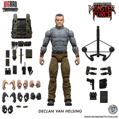 Operation: Monster Force Declan Van Helsing 15 cm 1/12 Action Figure