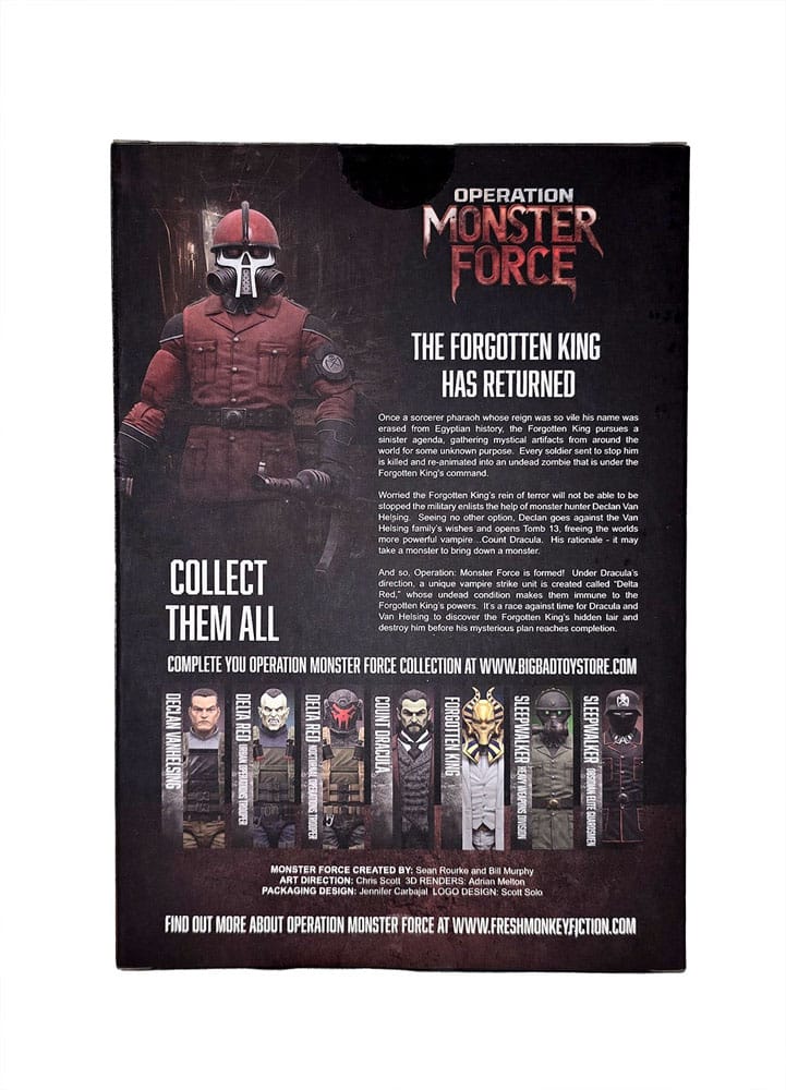 Operation: Monster Force Sleepwalker Crimson Moon Division 15 cm 1/12 Action Figure