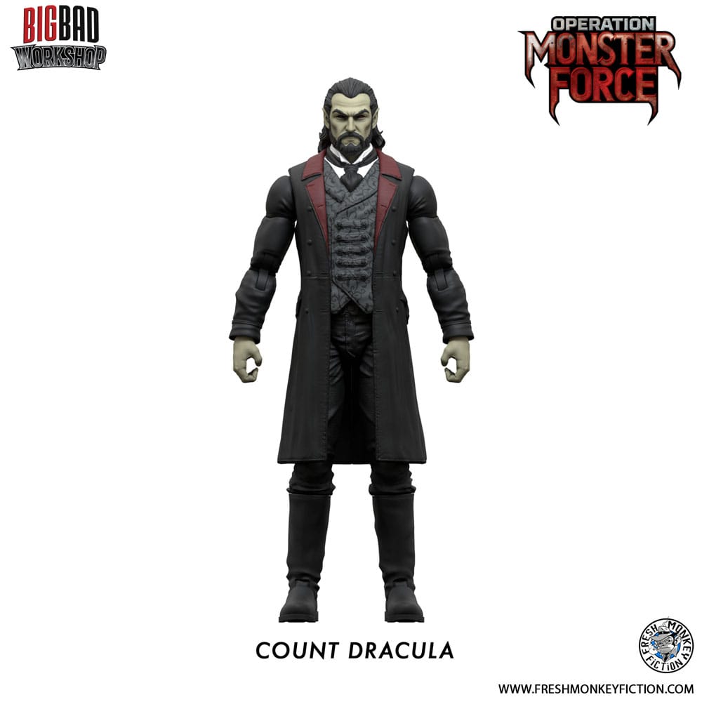 Operation: Monster Force Count Dracula 15 cm 1/12 Action Figure