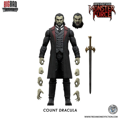 Operation: Monster Force Count Dracula 15 cm 1/12 Action Figure