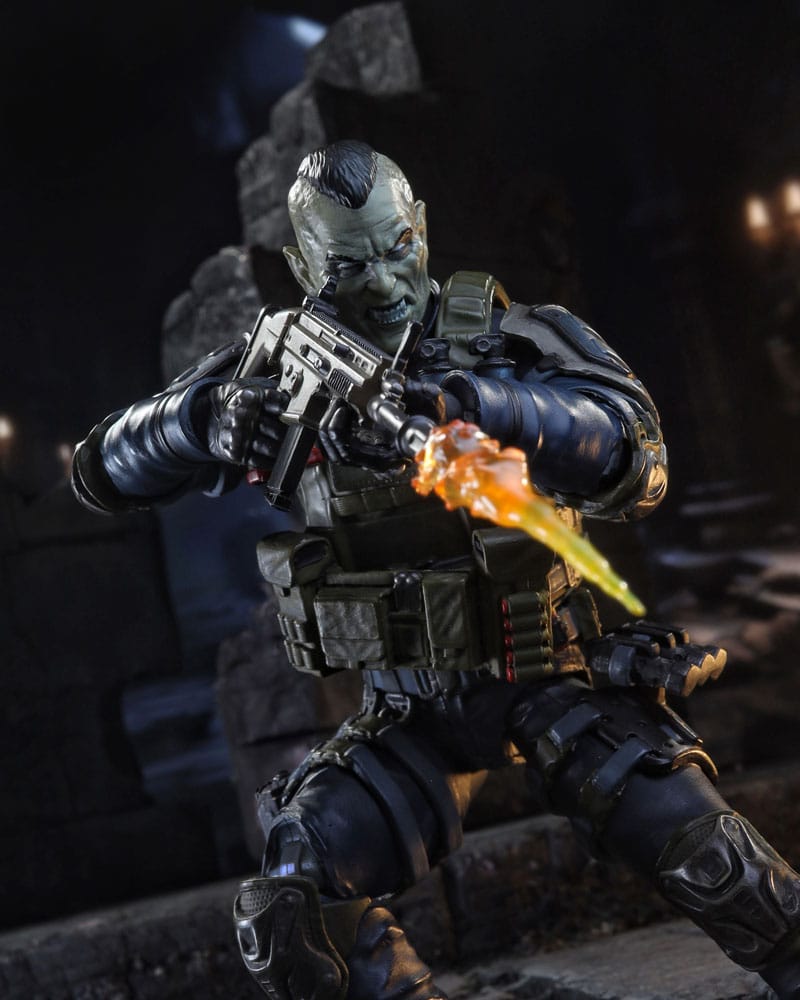 Operation: Monster Force Delta Red Urban Operations Trooper 15 cm 1/12 Action Figure