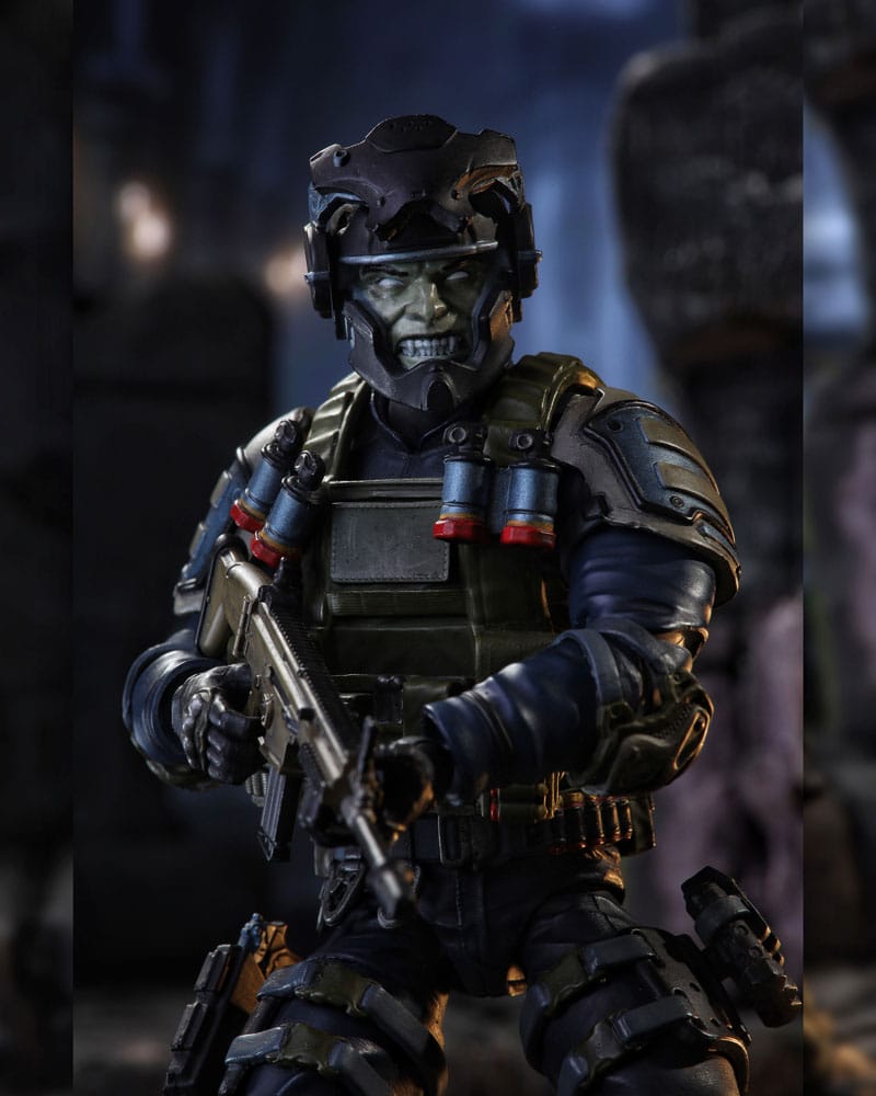 Operation: Monster Force Delta Red Urban Operations Trooper 15 cm 1/12 Action Figure