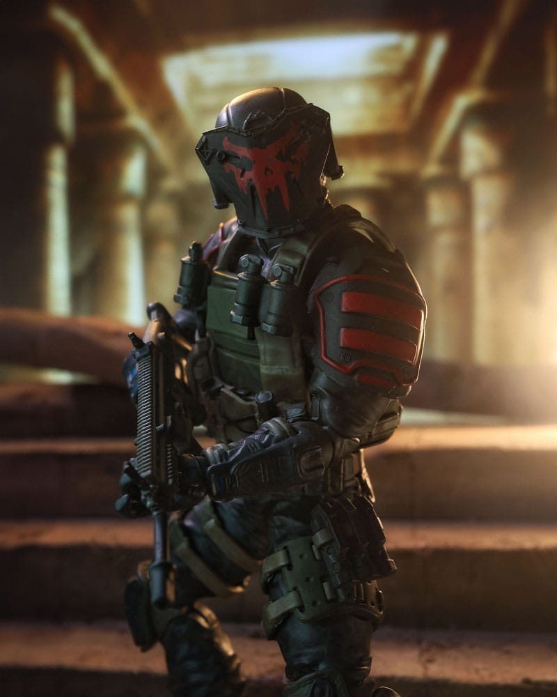 Operation: Monster Force Delta Red Nocturnal Operations Trooper 15 cm 1/12 Action Figure