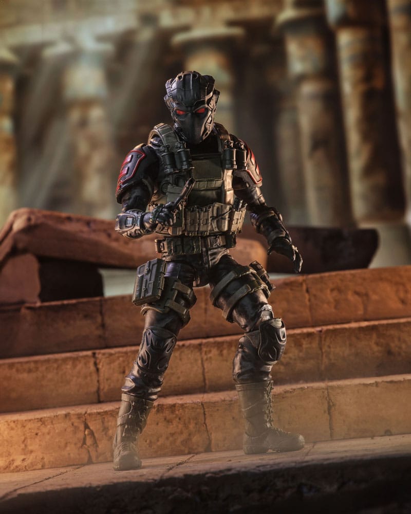 Operation: Monster Force Delta Red Nocturnal Operations Trooper 15 cm 1/12 Action Figure