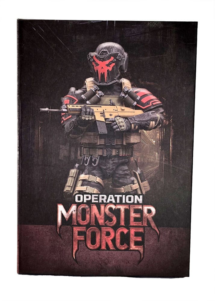 Operation: Monster Force Delta Red Nocturnal Operations Trooper 15 cm 1/12 Action Figure