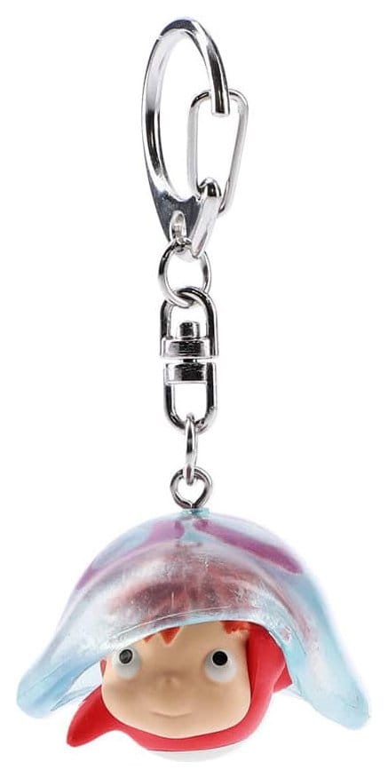 Ponyo 3D Keychain Ponyo and jellyfish