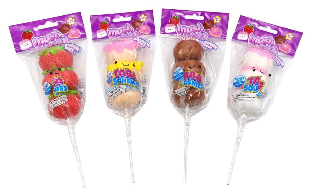 Mushmeez Squeeze Figures Sweet Friends 27 cm  Display (12)