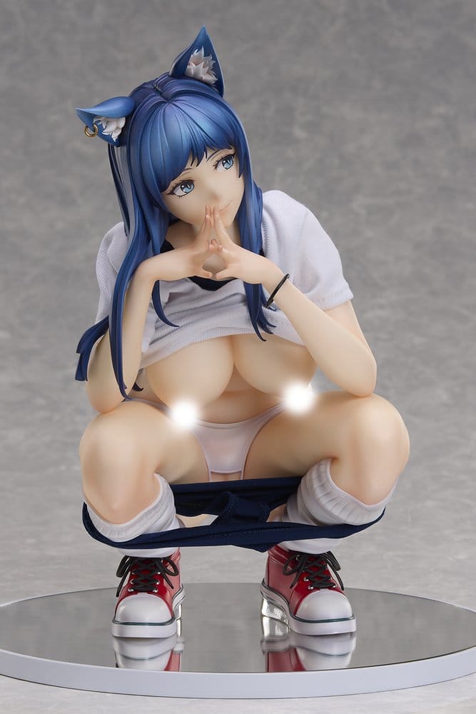 Original Character PVC Statue 1/4 Shizune Hisaka P.E. Uniform Ver. 26  cm