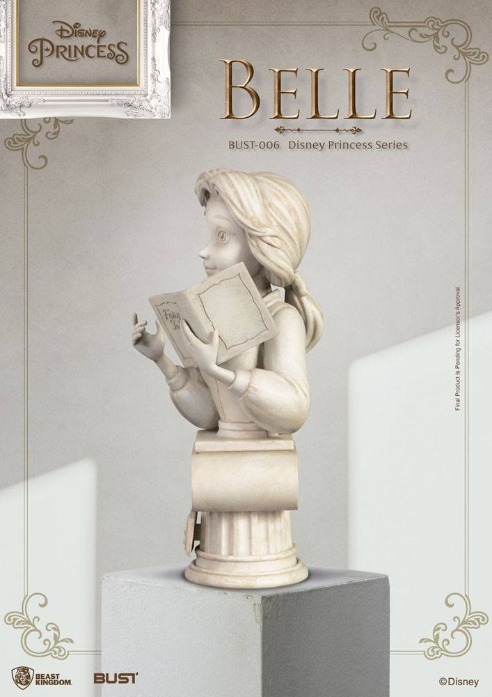 Disney Belle 15cm Princess Series PVC Bust