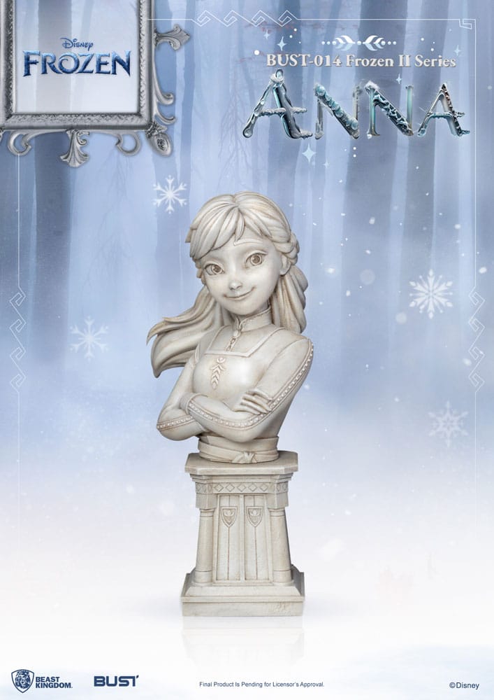 Frozen 2 Anna 16 cm PVC Bust