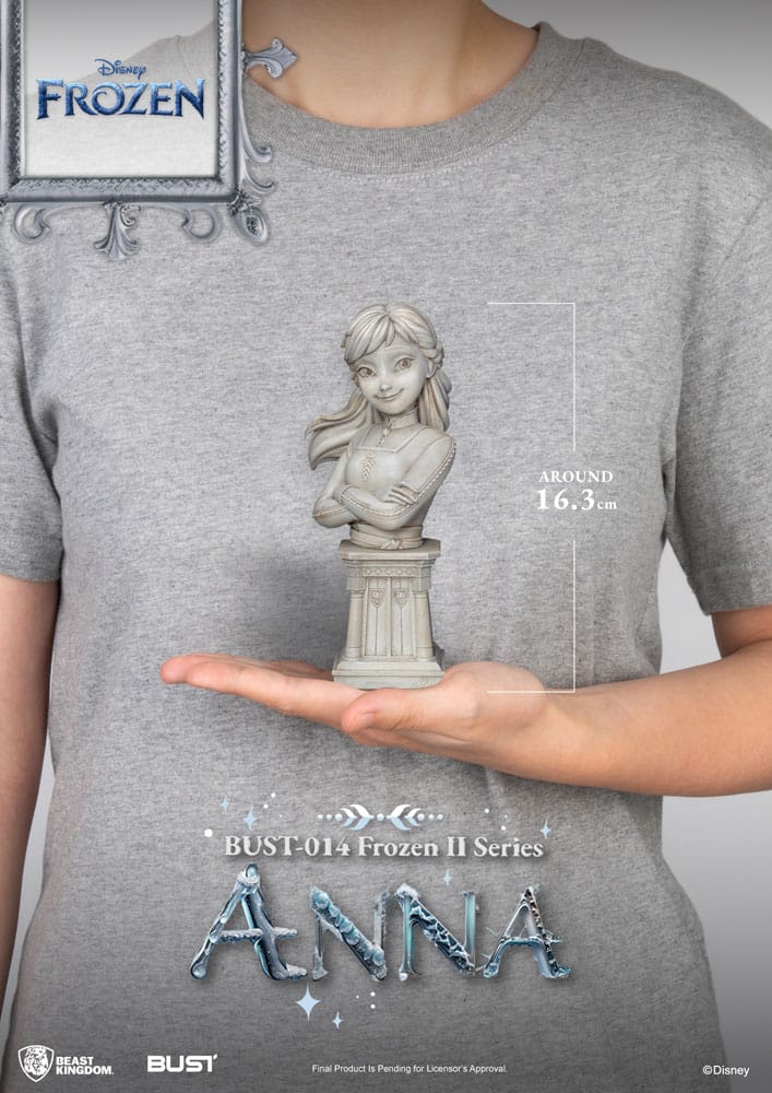 Frozen 2 Anna 16 cm PVC Bust
