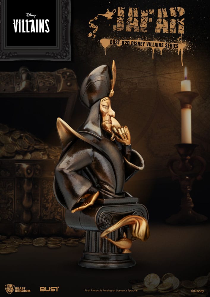 Disney Villains Series Jafar 16cm PVC Bust