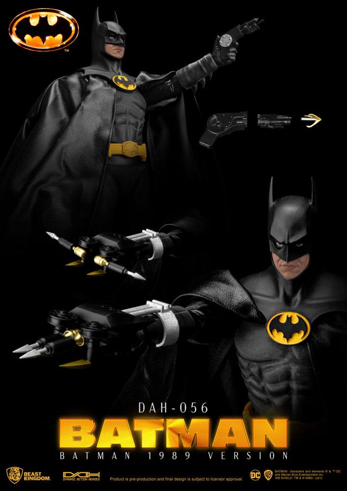 DC Comics Batman 1989 Batman 24cm 1/9 Scale Dynamic 8ction Heroes Action Figure