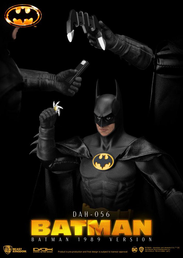 DC Comics Batman 1989 Batman 24cm 1/9 Scale Dynamic 8ction Heroes Action Figure