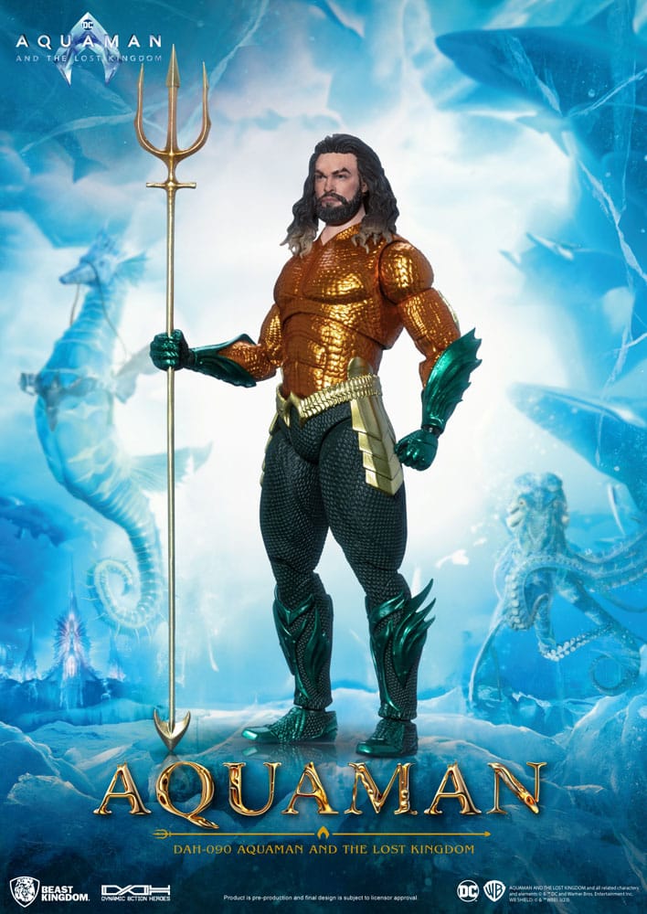 DC Comics Aquaman: Lost Kingdom Aquaman 20cm 1/9 Scale Dynamic 8ction Heroes Action Figure
