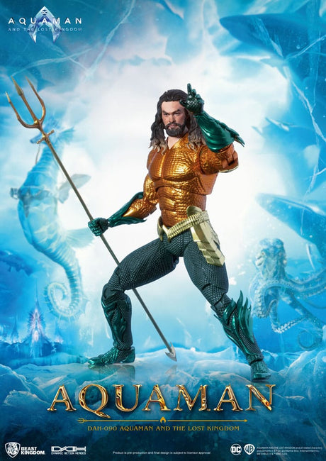 DC Comics Aquaman: Lost Kingdom Aquaman 20cm 1/9 Scale Dynamic 8ction Heroes Action Figure