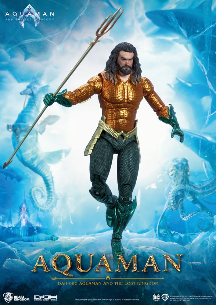 DC Comics Aquaman: Lost Kingdom Aquaman 20cm 1/9 Scale Dynamic 8ction Heroes Action Figure