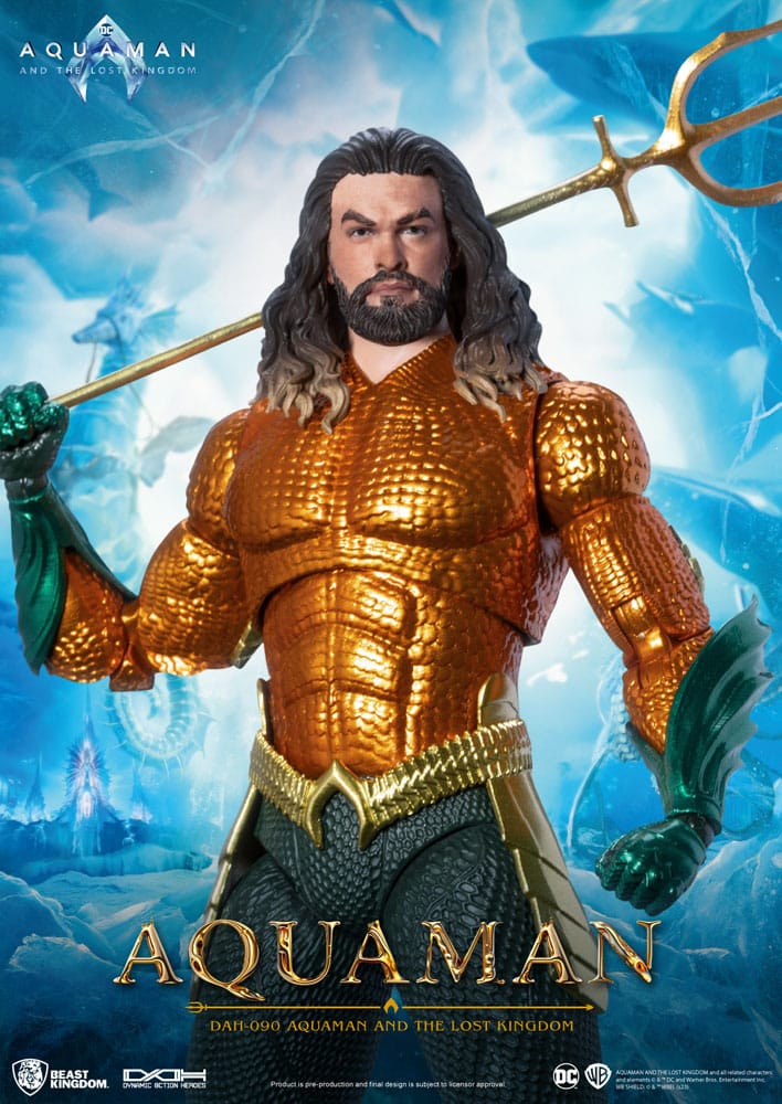 DC Comics Aquaman: Lost Kingdom Aquaman 20cm 1/9 Scale Dynamic 8ction Heroes Action Figure