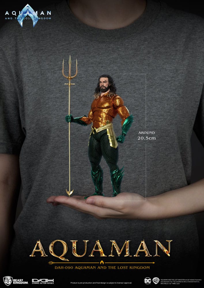 DC Comics Aquaman: Lost Kingdom Aquaman 20cm 1/9 Scale Dynamic 8ction Heroes Action Figure