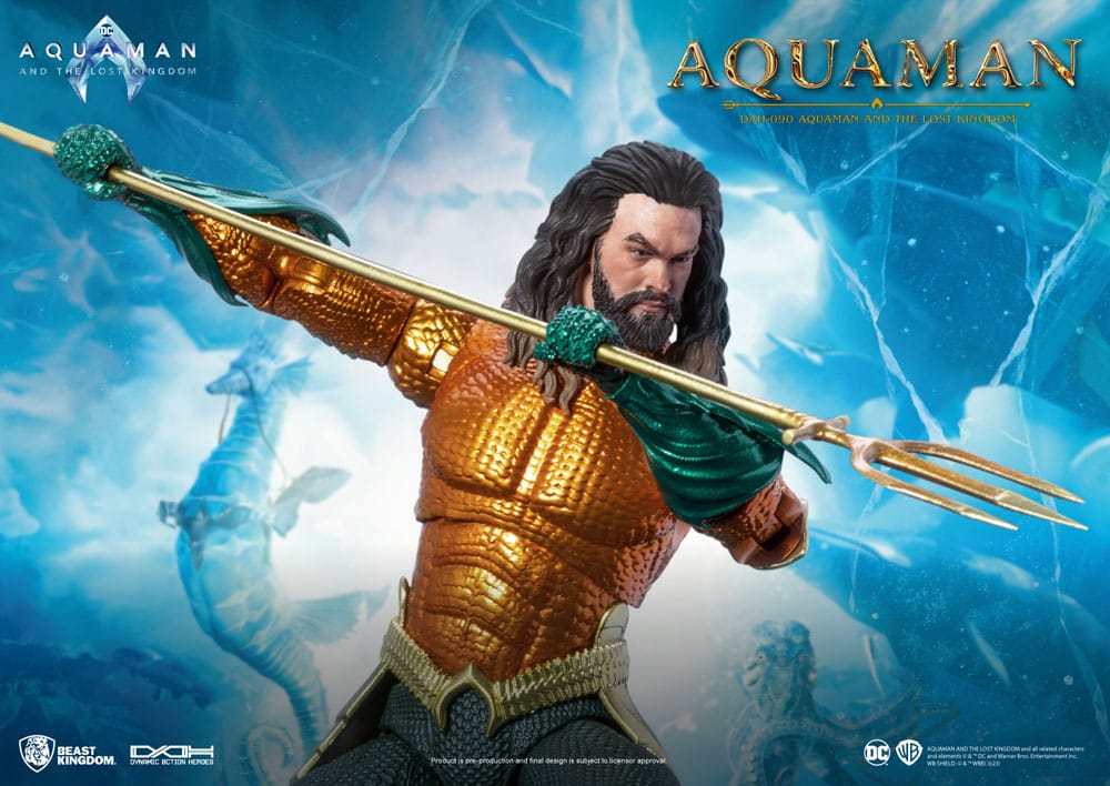 DC Comics Aquaman: Lost Kingdom Aquaman 20cm 1/9 Scale Dynamic 8ction Heroes Action Figure