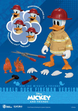 Disney Mickey & Friends Donald Duck Fireman Ver. 24cm Dynamic 8ction Heroes 1/9 Scale Action Figure