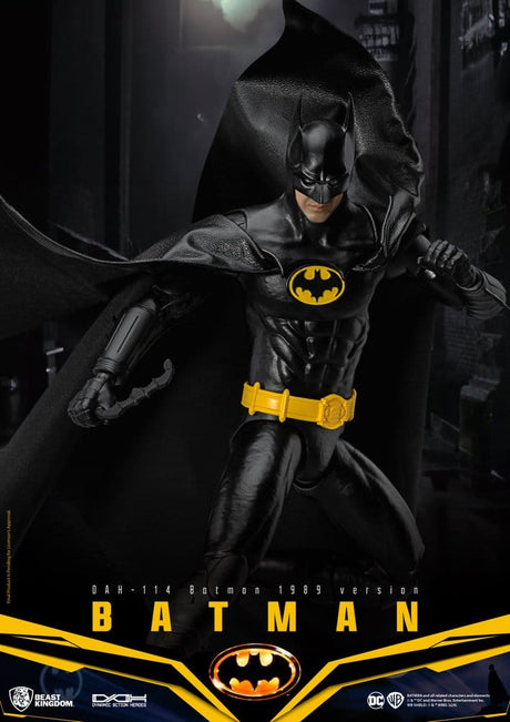 DC Comics Dynamic 8ction Heroes Action Figure Batman 1989 Standard Version 21 cm