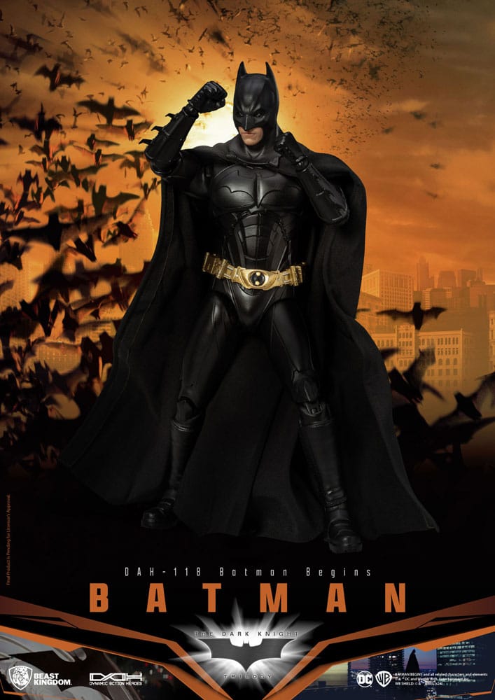 DC Comics Dynamic 8ction Heroes (Batman Begins) 21 cm 1/9 Action Figure