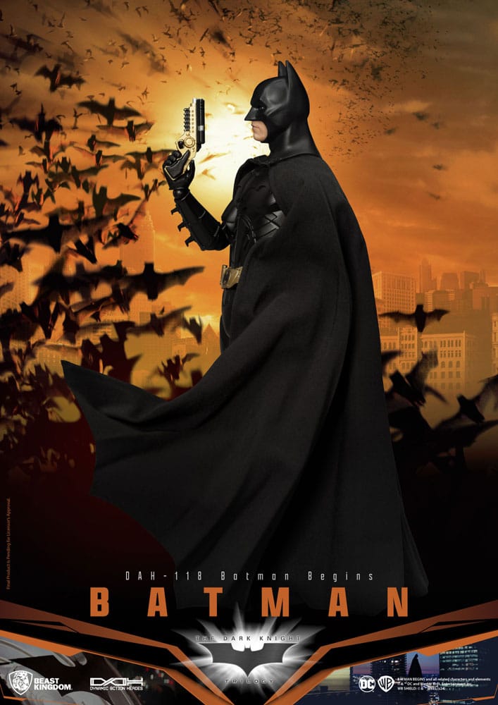 DC Comics Dynamic 8ction Heroes (Batman Begins) 21 cm 1/9 Action Figure
