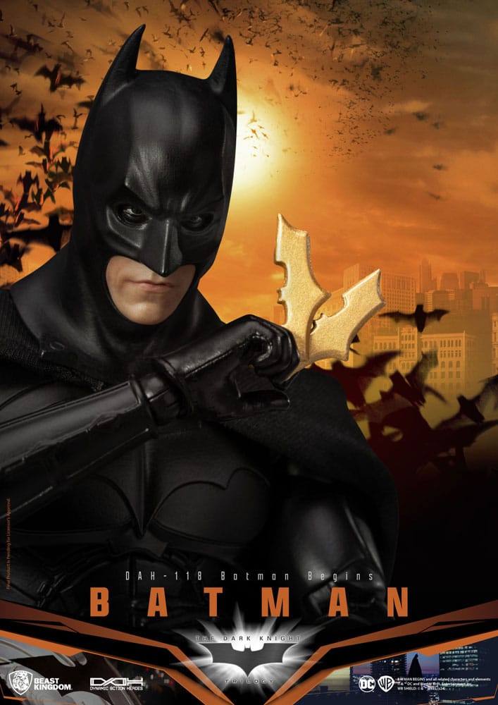 DC Comics Dynamic 8ction Heroes (Batman Begins) 21 cm 1/9 Action Figure