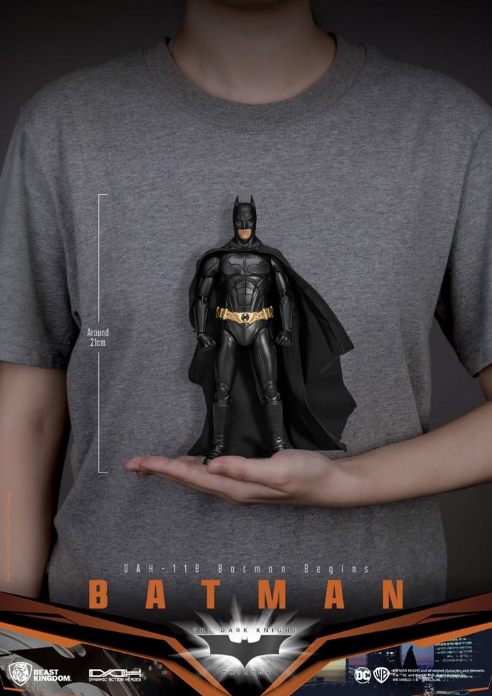 DC Comics Dynamic 8ction Heroes (Batman Begins) 21 cm 1/9 Action Figure